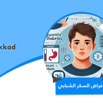 اعراض السكر الشبابي