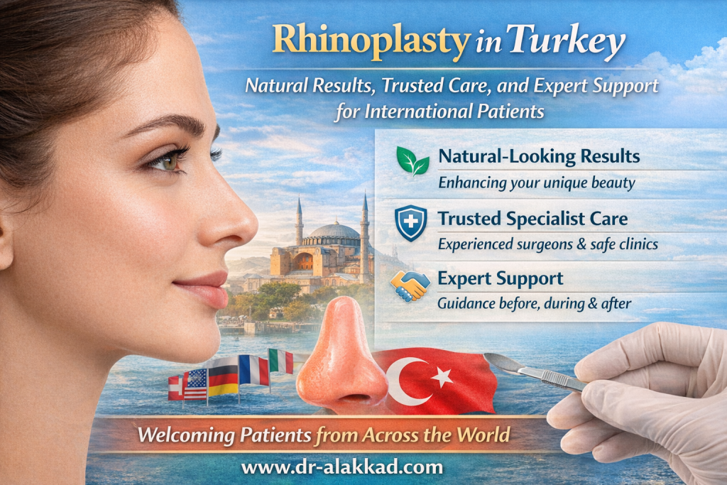 Rhinoplasty in Turkey: Natural Results, Trusted Care, and Expert Support for International Patients
