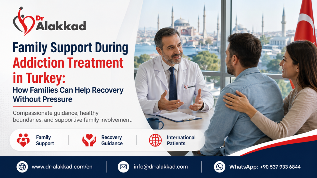Family Support During Addiction Treatment in Turkey: How Families Can Help Recovery Without Pressure