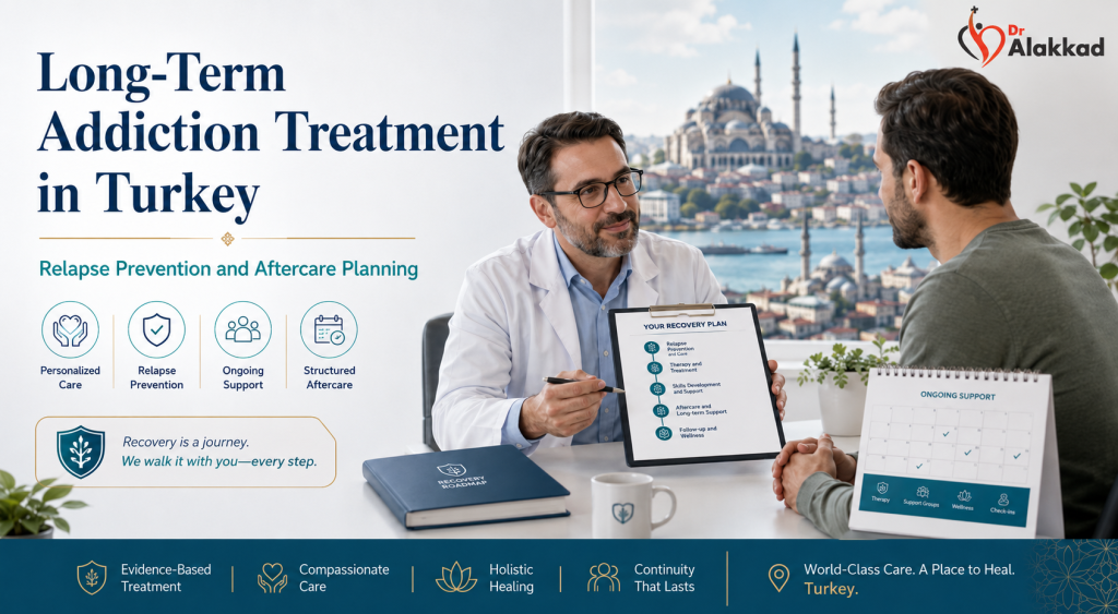 Long-Term Addiction Treatment in Turkey: Relapse Prevention and Aftercare Planning