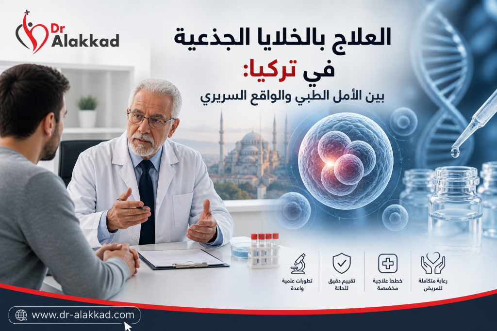 العلاج بالخلايا الجذعية في تركيا: بين الأمل الطبي والواقع السريري