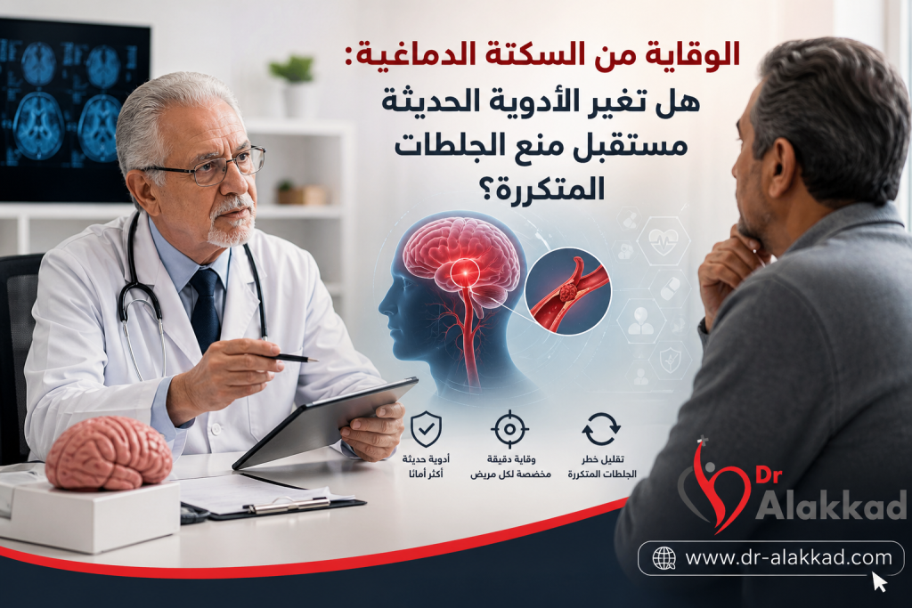 الوقاية من السكتة الدماغية : هل تغير الأدوية الحديثة مستقبل منع الجلطات المتكررة؟